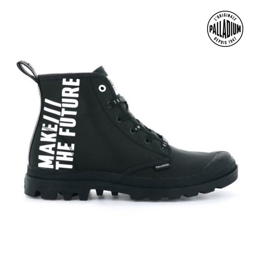 Palladium Pampa Hi Future Laarzen Dames Zwart | NL 96YTVIG